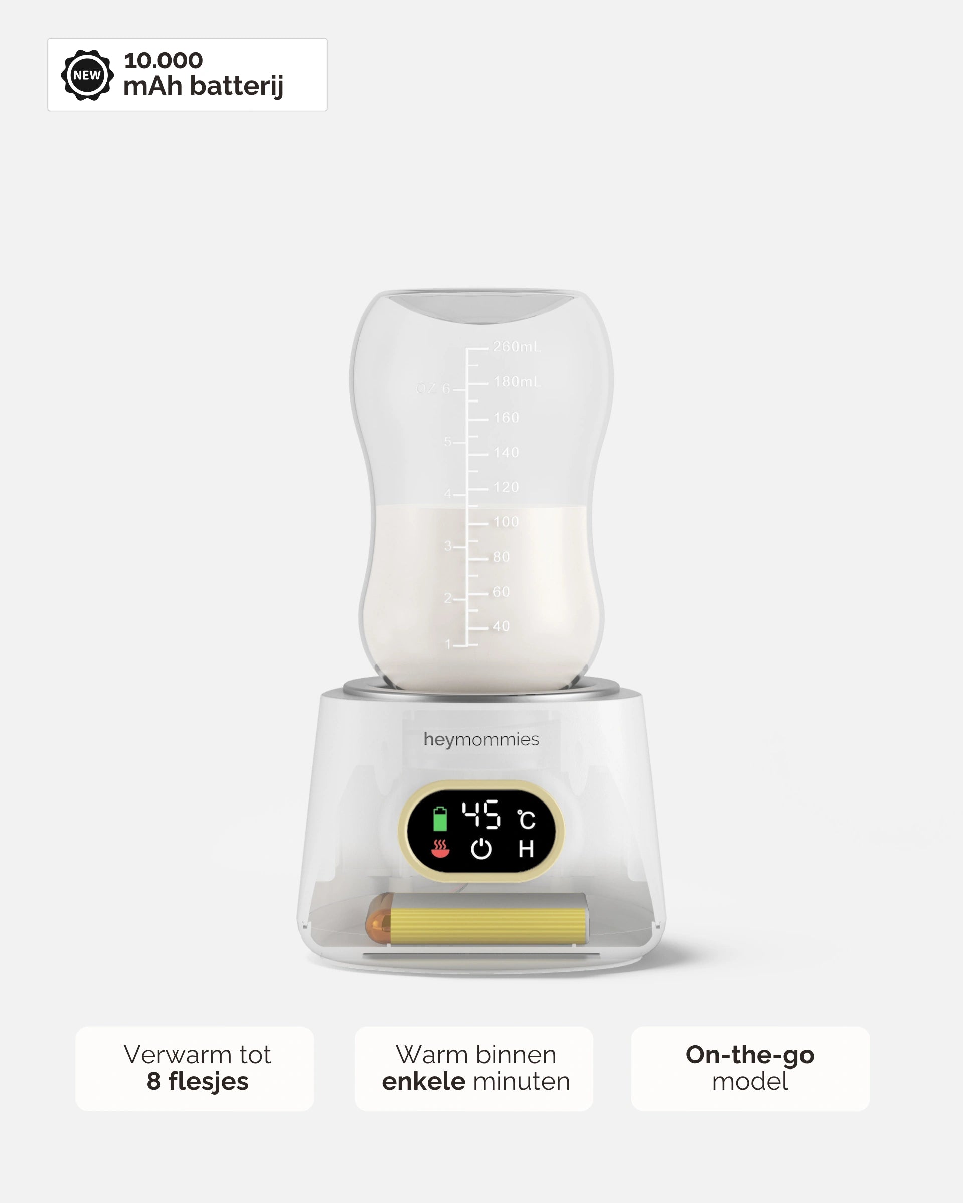 Heymommies Warm Plus Flaschenwärmer